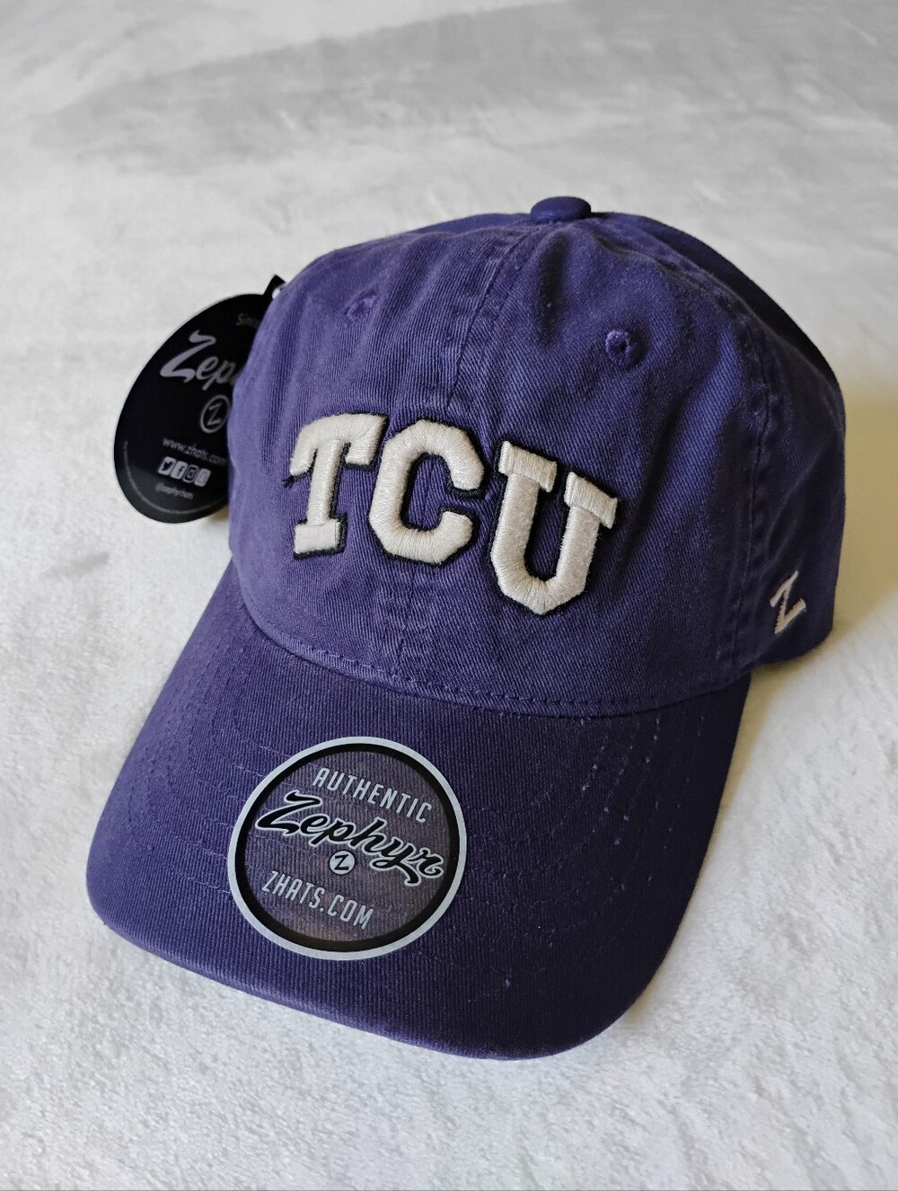 NWT TCU Purple Hat | Zephyr Brand Relaxed Fit | OSFA